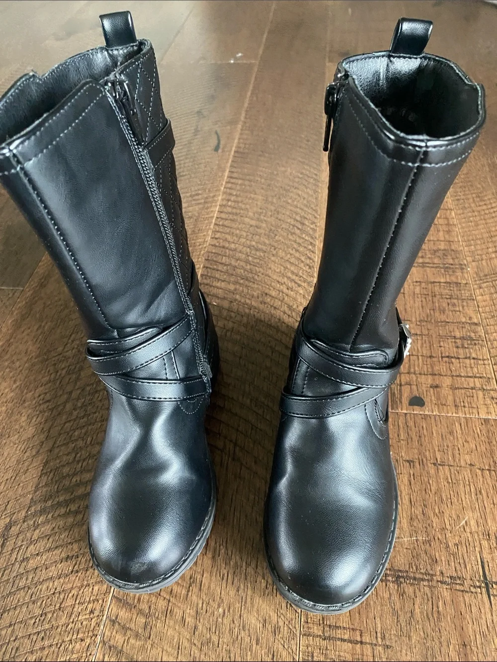Girls Zip Up Boots